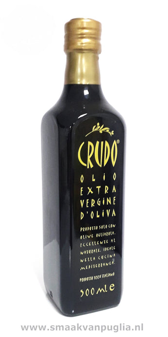 CRUDO EXTRA VERGINE (0,5 liter) fles olijfolie